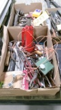 STUD FINDER, WOOD CHISELS, PIPE WRENCHES, 7-CRESCENT WRENCHES, VISE GRIP, COMB. PLIERS,