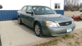 2006 FORD 500 4 DR., 6 cyl., auto, 208,000 miles, auto start, gd. tires, runs good, 30 miles/ gal.,