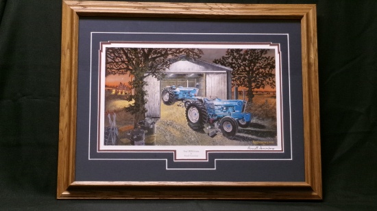 "FORD 7000 SERIES" signed by Russell Sonnenberg