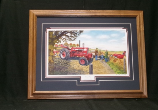 "PERFECT DAY"  signed print by Russell Sonnenberg
