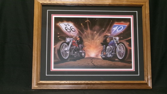 "EASY RIDER" print by David Mann