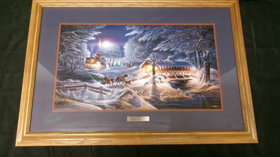 "EVENING FROST" by Terry Redlin
