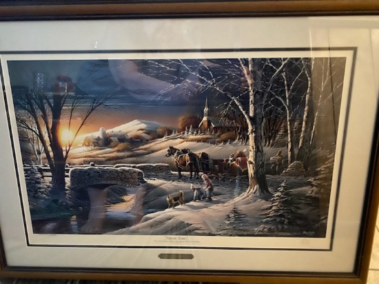 'ALMOST HOME" by Terry Redlin