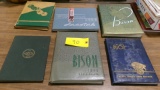 NDSU BISON YEAR BOOKS-1946, 47, 48, 49,1921, & 1958