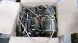 OLD ENGINE PARTS, FITTIN GS, & ROLLS OF ELEC. WIRE