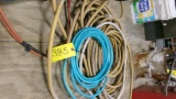 HEAVY DUTY EXTENSION CORD & SMALL AIR HOSE