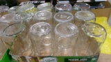 3 DOZEN SMALL MOUTH QUART CANNING JARS