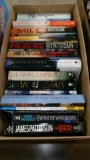 2-BOXES OF HARDCOVER BOOKS, J.A. Jance, JAMES PATTERSON, & others plus 2 BOXES OF PAPERBACKS
