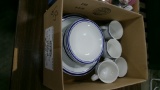 4 PLACE SETTING OF - CUP, SAUCER, & PLATE