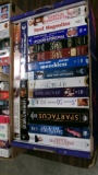 40 VHS TAPES: GRUMPY OLD MEN, TITANIC, POKEMAN, BATMAN, CITIZEN KANE, SWEET HOME ALABAMA, STEEL