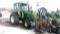 OLIVER 1850 STANDARD w / JOHN DEERE 168 LOADER, Perkins, cab & heat, 2 remotes, pto hyd. pump,