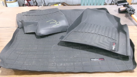 COMPLETE SET OF WEATHER-TECH FRONT FLOOR & REAR DECK MATS FOR BUICK ENCLAVE,