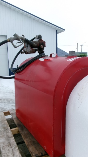 50 GAL. SERVICE TANK w / 12 VOLT FIL-RITE GAS PUMP