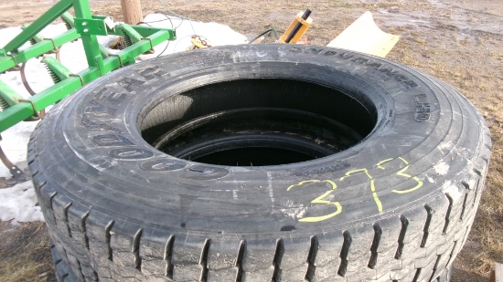 8-11. R 24.5 GRIP TIRES (75+%)  (8 x the money)