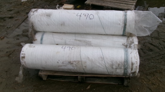 5-  48" x 9,840' OF ROUND BALE NET WRAP