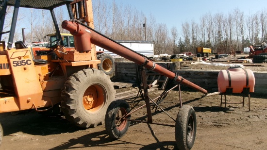 5" X 20'  HYD. AUGER w/ transport & hyd. Valve