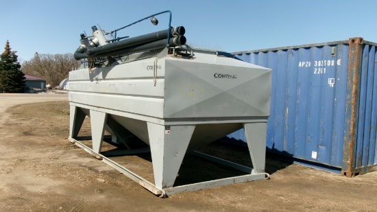 18' CONVEY-ALL 2 COMPARTMENT HYD. DRILL TENDER,  hard top,
