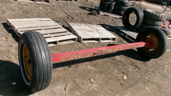 GRAIN AUGER TRANSPORT AXLE