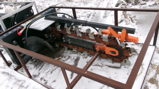 NEW AGT SKID MOUNT  CHAIN TRENCHER