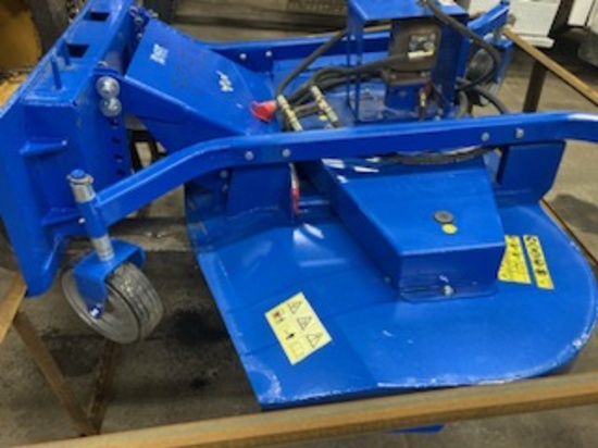 72" NEW TOP CAT SKID LOADER FINISHING MOWER, sales tax