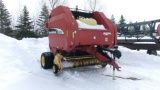 NEW HOLLAND BR 780A ROUND BALER w /  NEW HOLLAND AUTO WRAP MONITOR & BALER MOISTURE MONITOR,