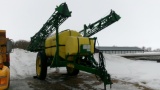 90' SUMMERS 1500 GALLON ULTIMATE PULL  TYPE SPRAYER,  hyd. pump, 200 gal. rinse tank+