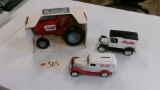 1917 FORD VAN MAYTAG BANK, 1932 FORD TSC DELIVERY VAN BANK,& ERTYL1988 HARDWARE+