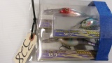 2-VS9 VOODOO SHAD & 1-SR3 VOODOO STINGER