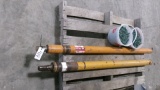 2-WOODS B320  PTO SHAFTS & POLE BARN NAILS