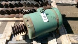 1  71/2 H.P. BALDER 3 PHASE MOTOR w/pulley