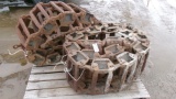 PAIR OF GROUSER SKID LOADER TRACKS