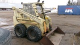 HYDRA MAC 11C-V SKID LOADER, runs but needs eng. work (water in oil)