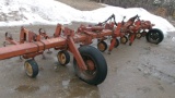 8-30 NOBLE S TINE  3 PT. ROW CROP CULTIVATOR,  hyd. fold