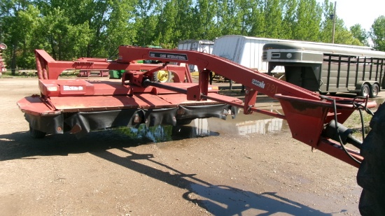 CASE IH 8312 14' SWINGER DISCBINE, rubber rollers, 1000 pto, ph. 612 219- 2616