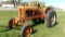 1954 ALLIS WD 45 WIDE FRONT, straight tin, good paint, LPTO, new battery, 14.9 x 28