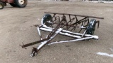 8'  PULL TYPE FIELD CULTIVATOR, mechanical lift