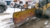 8' FISHER ANGLE BLADE PICKUP SNOWPLOW, pumps & control from Ford 1/2 T