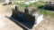 6' FRONT MOUNT ANGLE BLADE, hyd. tilt, fits 4400 & 55 series John Deere tractors