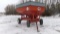 250 BUSHEL EZ FLOW  GRAVITY BOX ON WESTENDORF GEAR, good paint & rubber, 12.5 L X 15