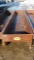 8' SIOUX METAL FEED BUNK w / ATTACHED HAY FEEDER PANEL