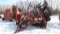 24' CASE IH 496 TANDEM DISK, 3 bar IHC 3 bar harrow, 4-new main frame tires, 9