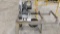 STEEL CHOP SAW ON PORTABLE STAND