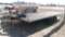 8' x 20' TANDEM AXLE FLATBED, trailer house axles, ball hitch