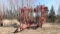 45' WILRICH 3400 FIELD CULTIVATOR w / 3 bar harrow, on edge shanks, double spring, guage wheels, +