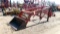 FARM HAND F-11C LOADER,  5' bucket universal mts, pto pump, 2 spool hyd. valve, manual in office