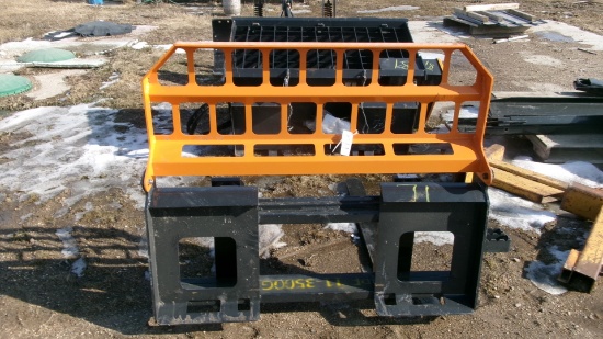 NEW 42" SKID MOUNT PALLET FORK ATTACHMENT, 4,000 #    taxable