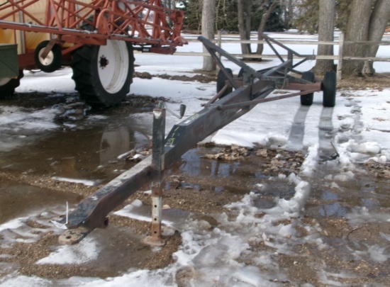 25' CASSIE SINGLE AXLE DUALLY HEADER TRAILER