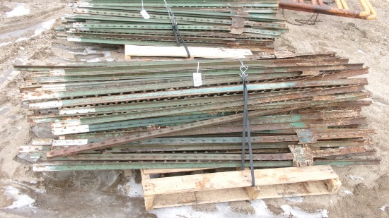 100 6' STEEL T POSTS  (  100 X your bid )