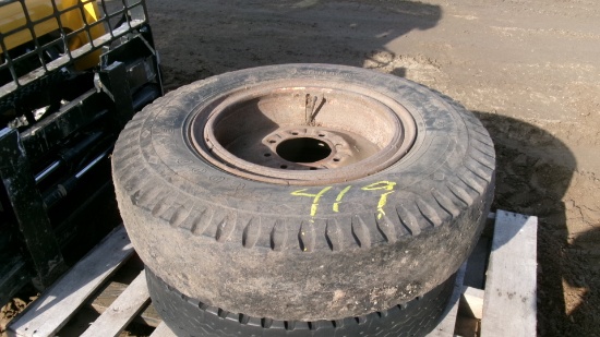 2-9.00 X 20" ON 8 bolt rims