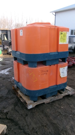 2-100 GALLON CHEMICAL TOTES